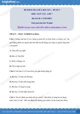 Đề thi giữa kì 2 Văn 6 Cánh diều - Đề số 5